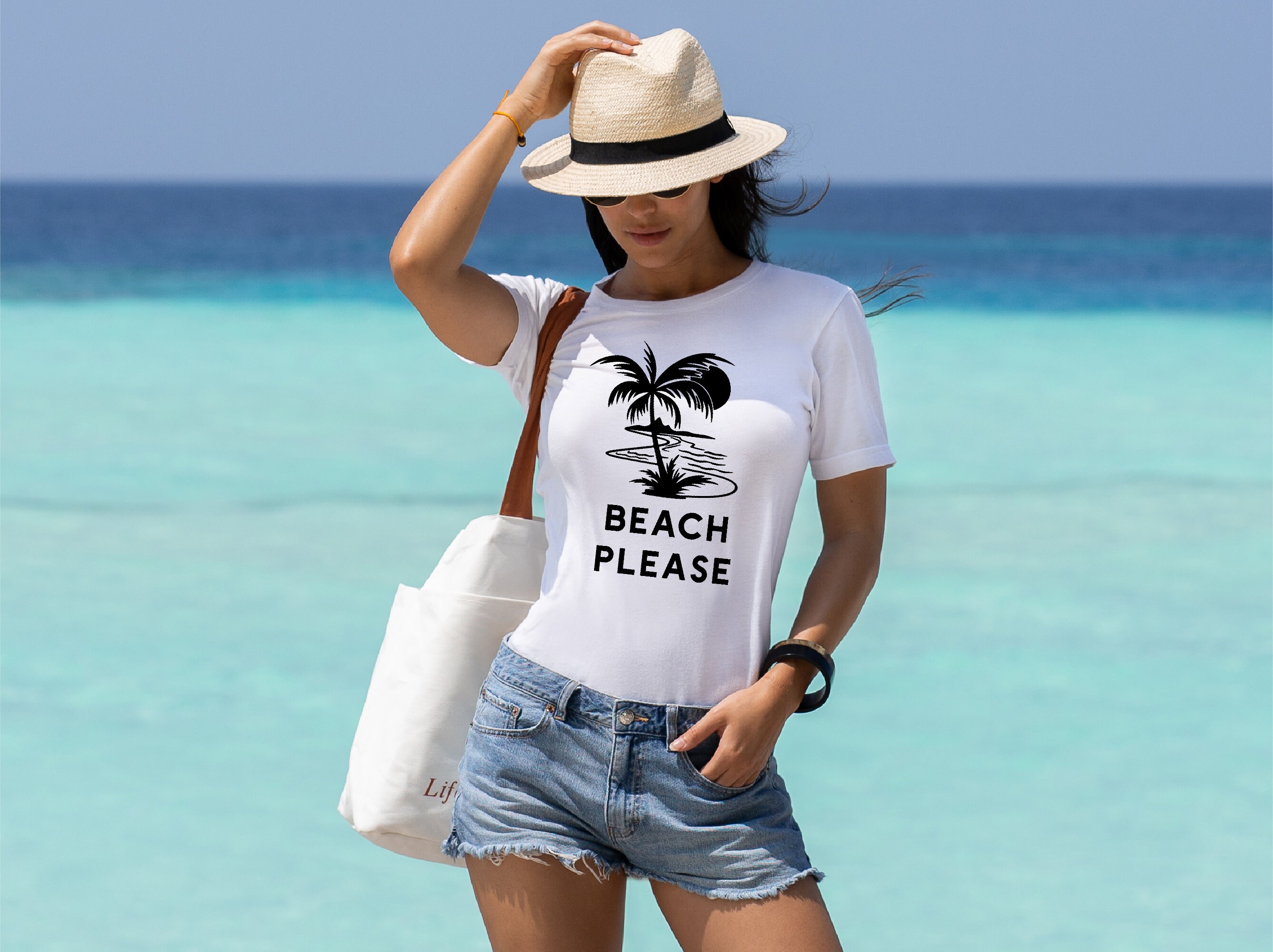 Beach Please Shirt Beach Shirt Summer Shirt Vacation Shirt Etsy