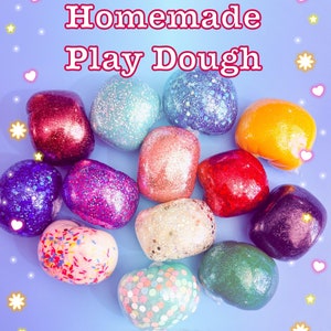Sensory Dough Pack,Homemade Playdough,Play Dough Refill,Kids Goodie Bags,Kids party favors,Kids birthday gift,playdoh,kids gift,sensory toys