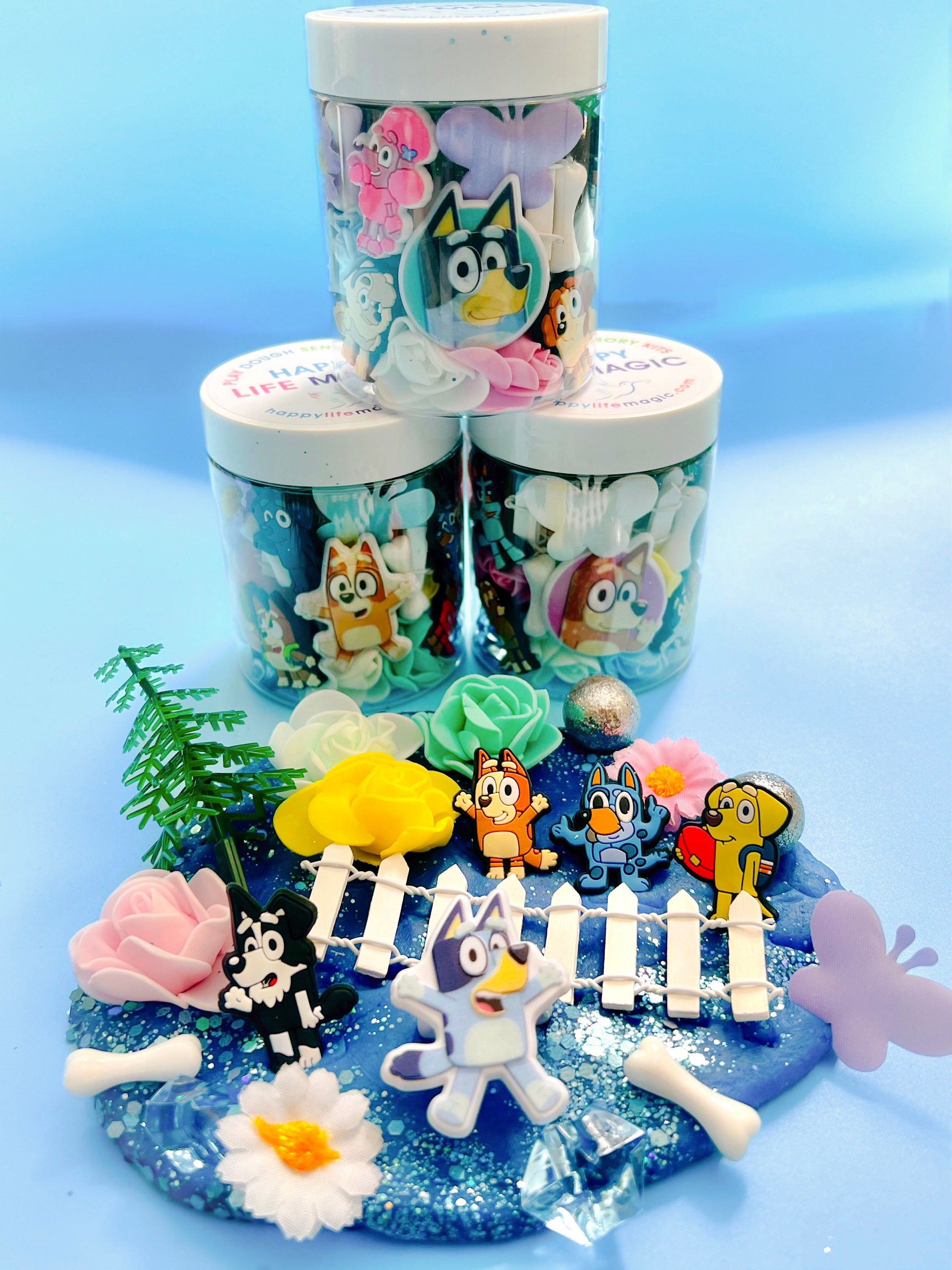 Bluey Playdough Jar Activity Kit