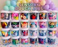 4 oz. Sensory Play Dough Magic Jars,Playdough kit,Girls Boys gift,Party Favors,Birthday Goodie Bag Stuffers, play doh craft,grab bag,present