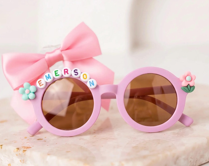 Personalized Name Sunglasses | Toddler Gift | Kids Gift | Babies Gift | Personalized Kids Sunglasses | Christmas Gift | Stocking Stuffer