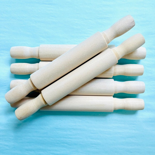 7" Wood Rolling pin