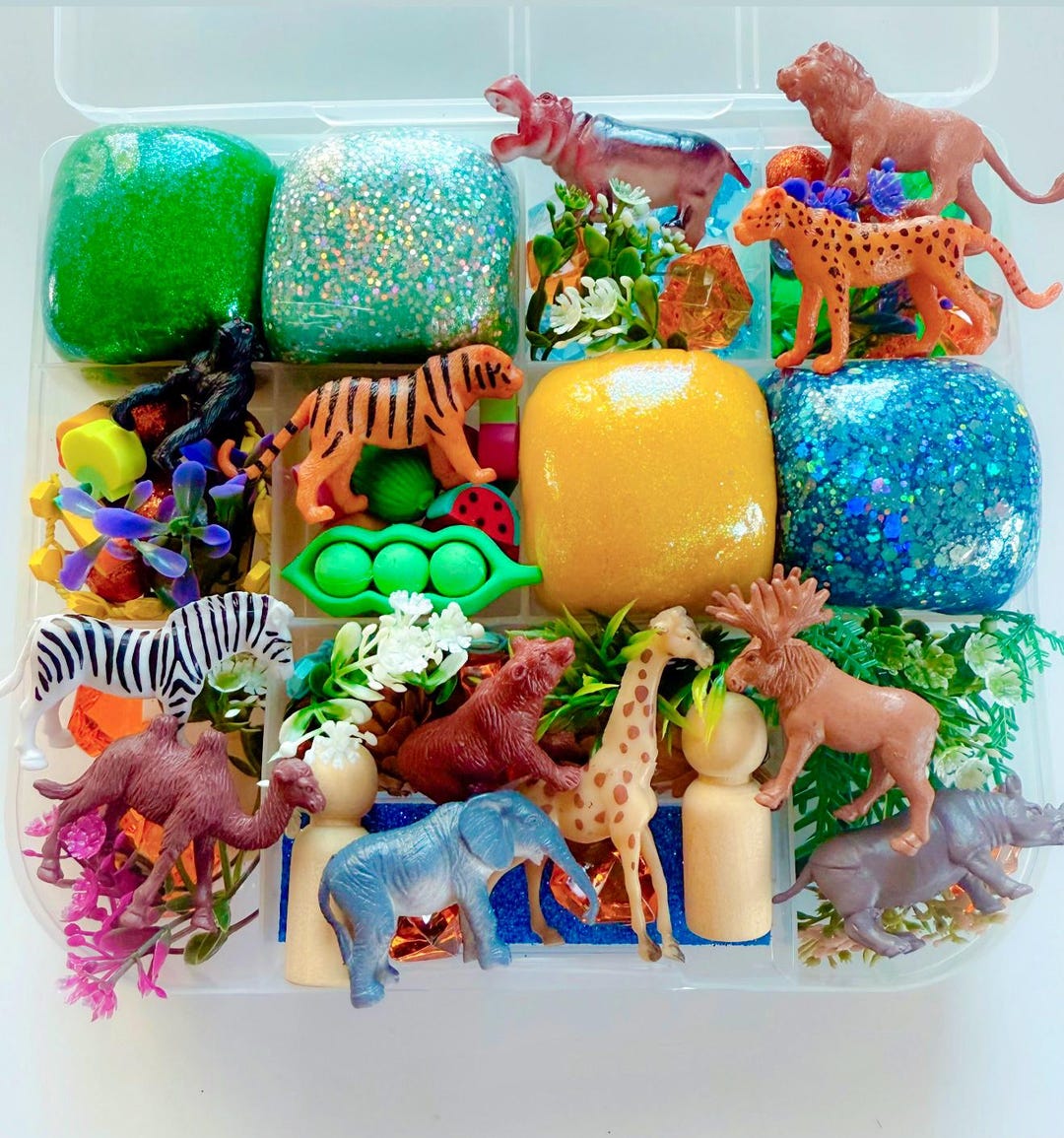 Zoo Play Dough Kit, Playdough Kit, Play Dough Kit, Play Dough Set