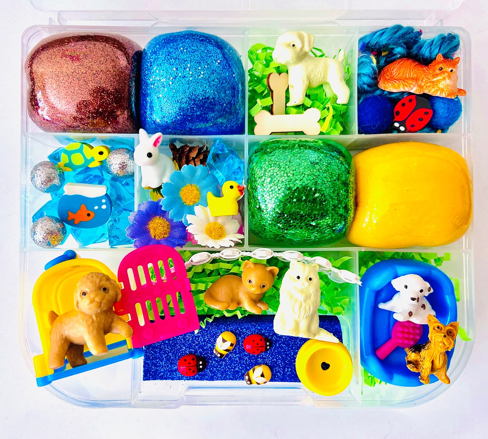 Pets Play dough kit Playdough kit Play Dough kit Sensory Etsy