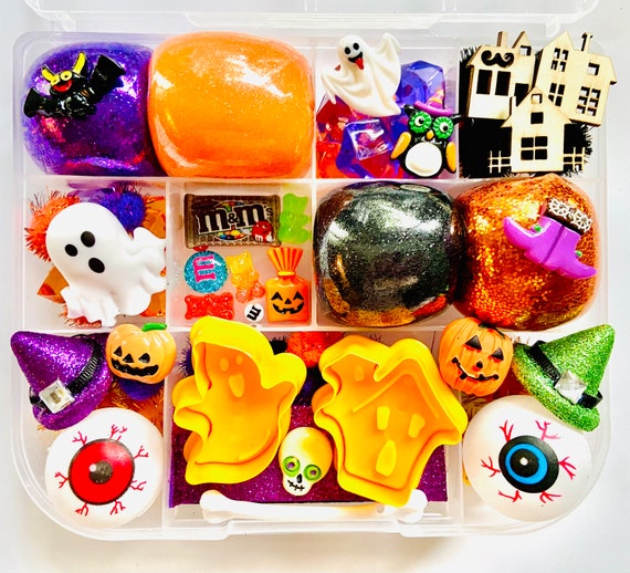 Trick or Treat Halloween Play Dough Kitplay Dough