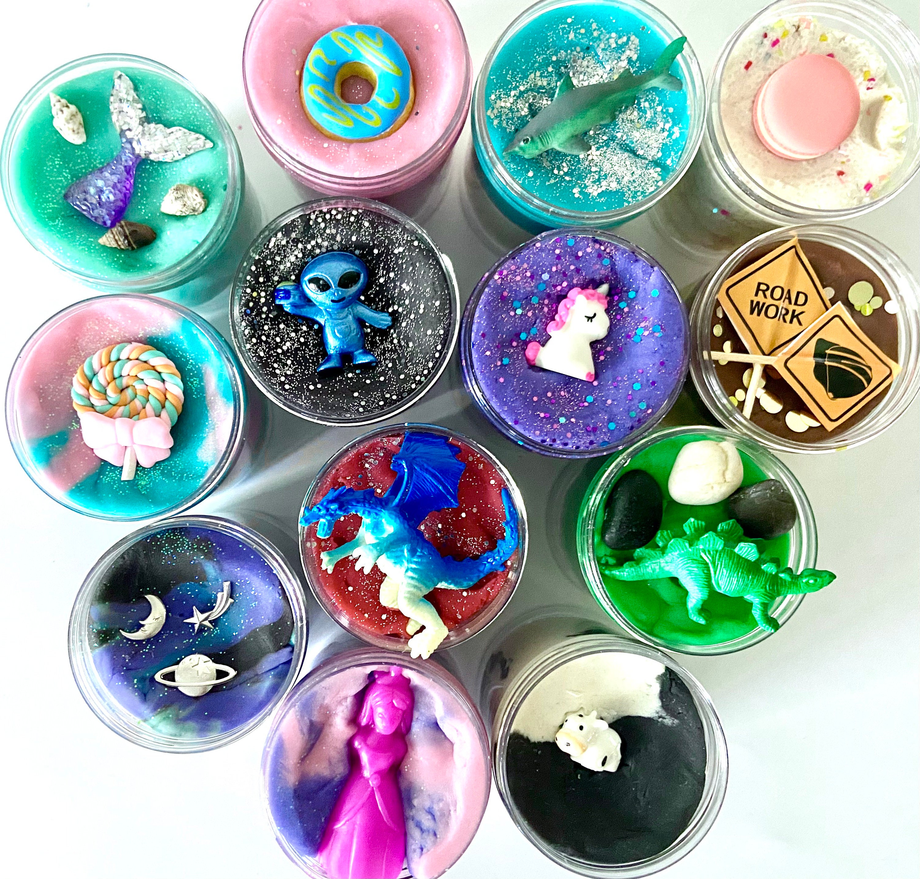 Fun Dough Play Dough Jars Play Dough Jar Playdough kit Etsy