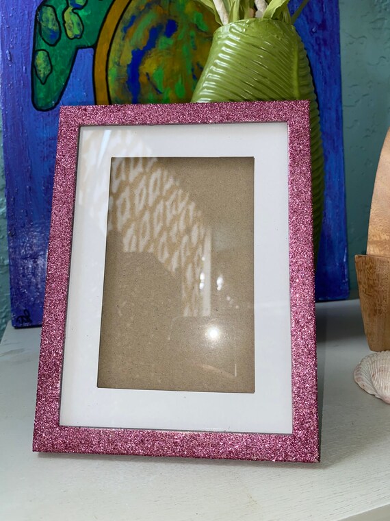 Glitter Picture Frame Etsy