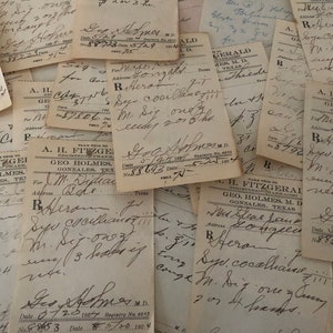 Real Antique Heroin Prescription, Medical Oddities, Real Heroin RX, Antique RX Slips, Antique Medical Ephemera, Antique Medical Oddities