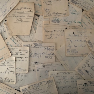 Three Antique Prescription Slips From the Late 1800s- Mid 1900s, Antique Medical, Antique Prescriptions, Medical Oddities, Spooky Decor