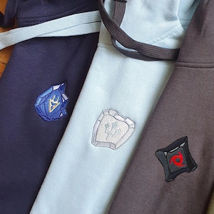 Bestickter Final Fantasy Hoodie