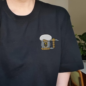 Embroidered Deep Rock Galactic Shirt (any beer)