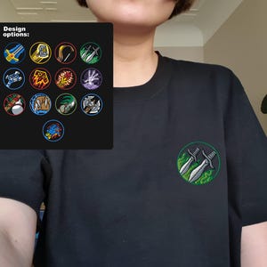 Embroidered World of Warcraft shirt