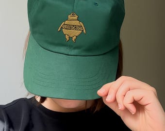Embroidered Elden Ring Hat (choose your talisman)