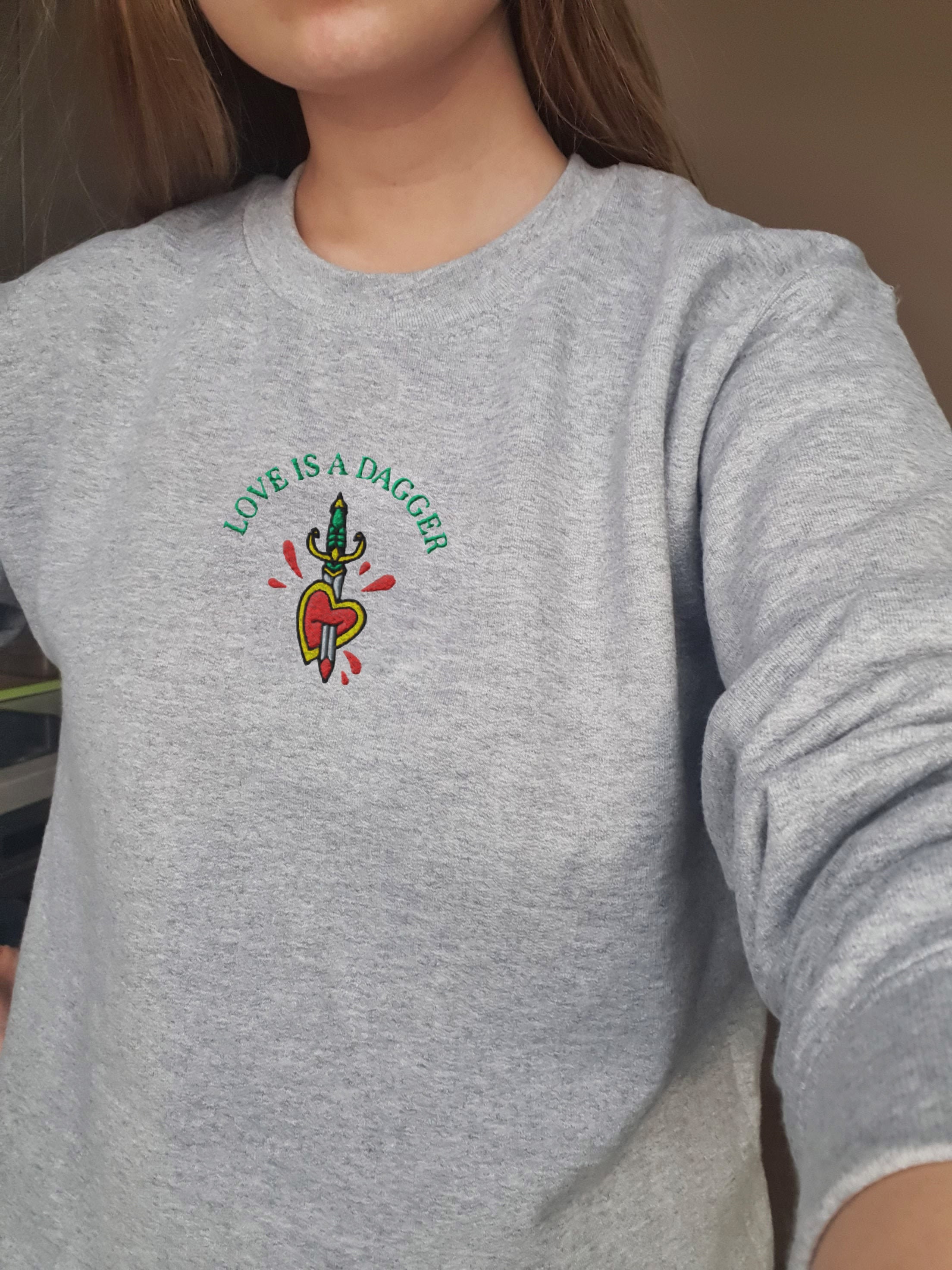 embroidered marvel sweatshirt