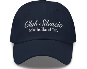 Club Silencio hat | David Lynch hat | Mulholland Dr hat | Mulholland Dr cap