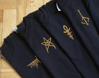 Embroidered Bloodborne Sweatshirt | Caryll Runes