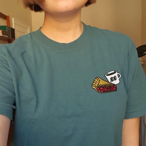 Embroidered Twin Peaks Shirt