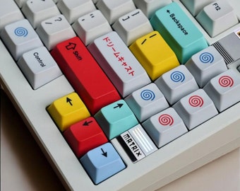 armorsuit keycaps dreamcast2.0 キーキャップ ArmorSuit Dreamcast PBT Dye Sub Keycap Set – pantheonkeys