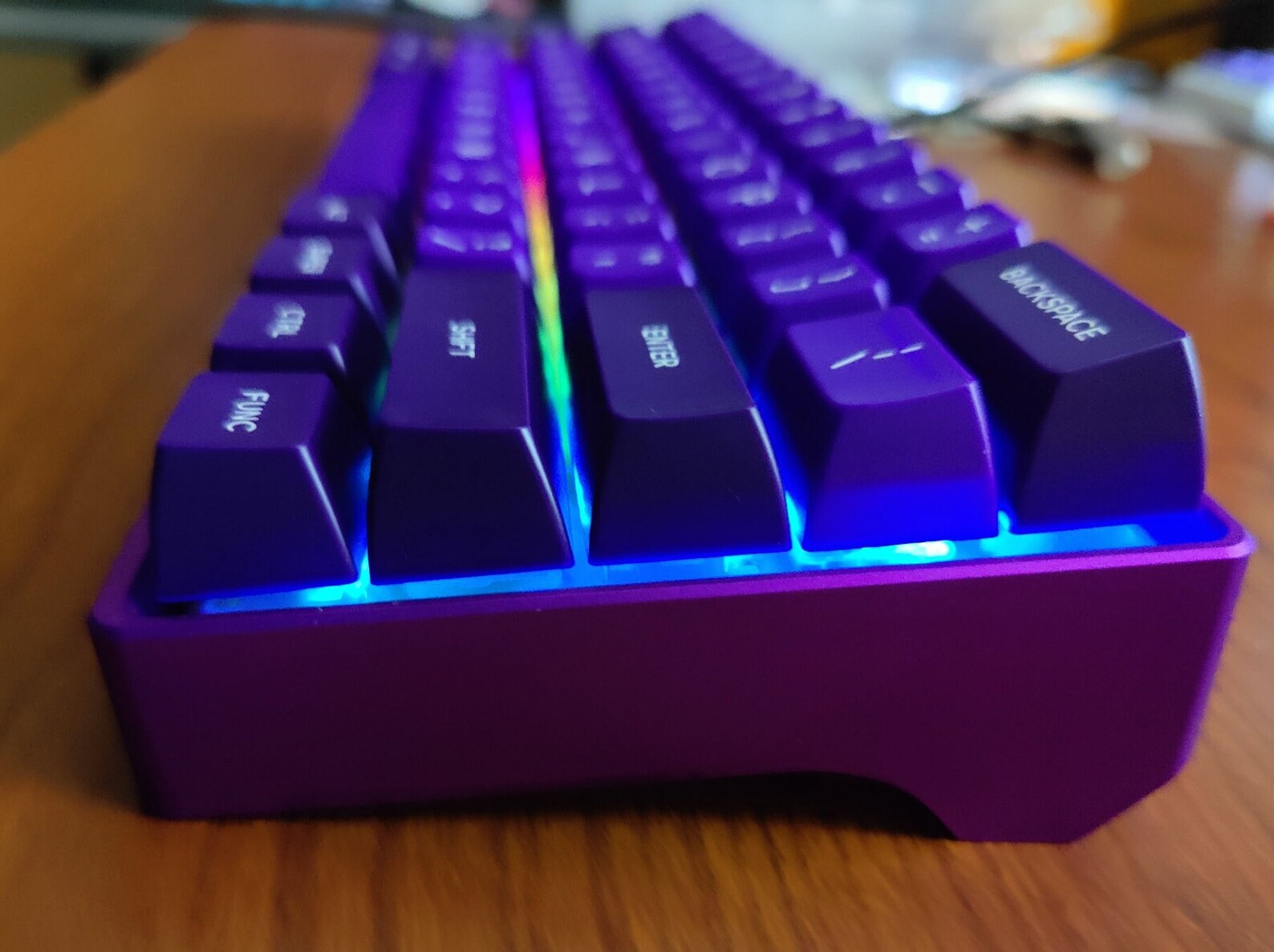KDB Fans Dz60 V2 A60 Heavy Anodized Purple Aluminum Keyboard Etsy España