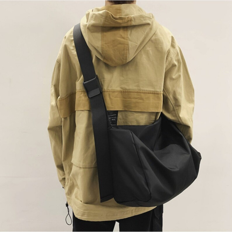 Men's and Women's Crossbody Bag Japanese Nylon Etsy