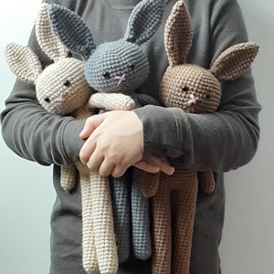 Crochet Bunny Stuffed Toy