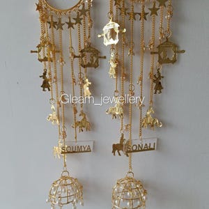 Beautiful customized kaleere / kalire/ bridetobe/kalira for bride/ kalira / customisable /bride jewellery/bridal jewelry/golden kalire
