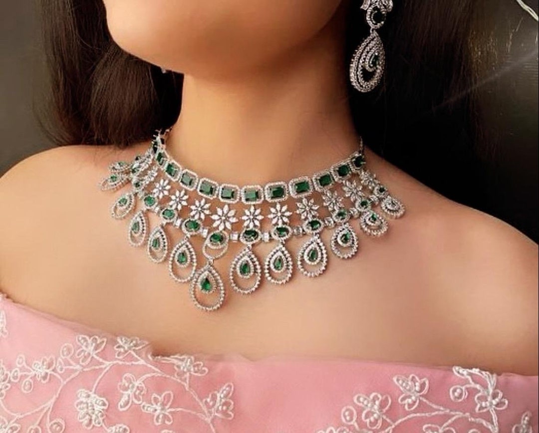 American Diamond Necklace A2 main image 1