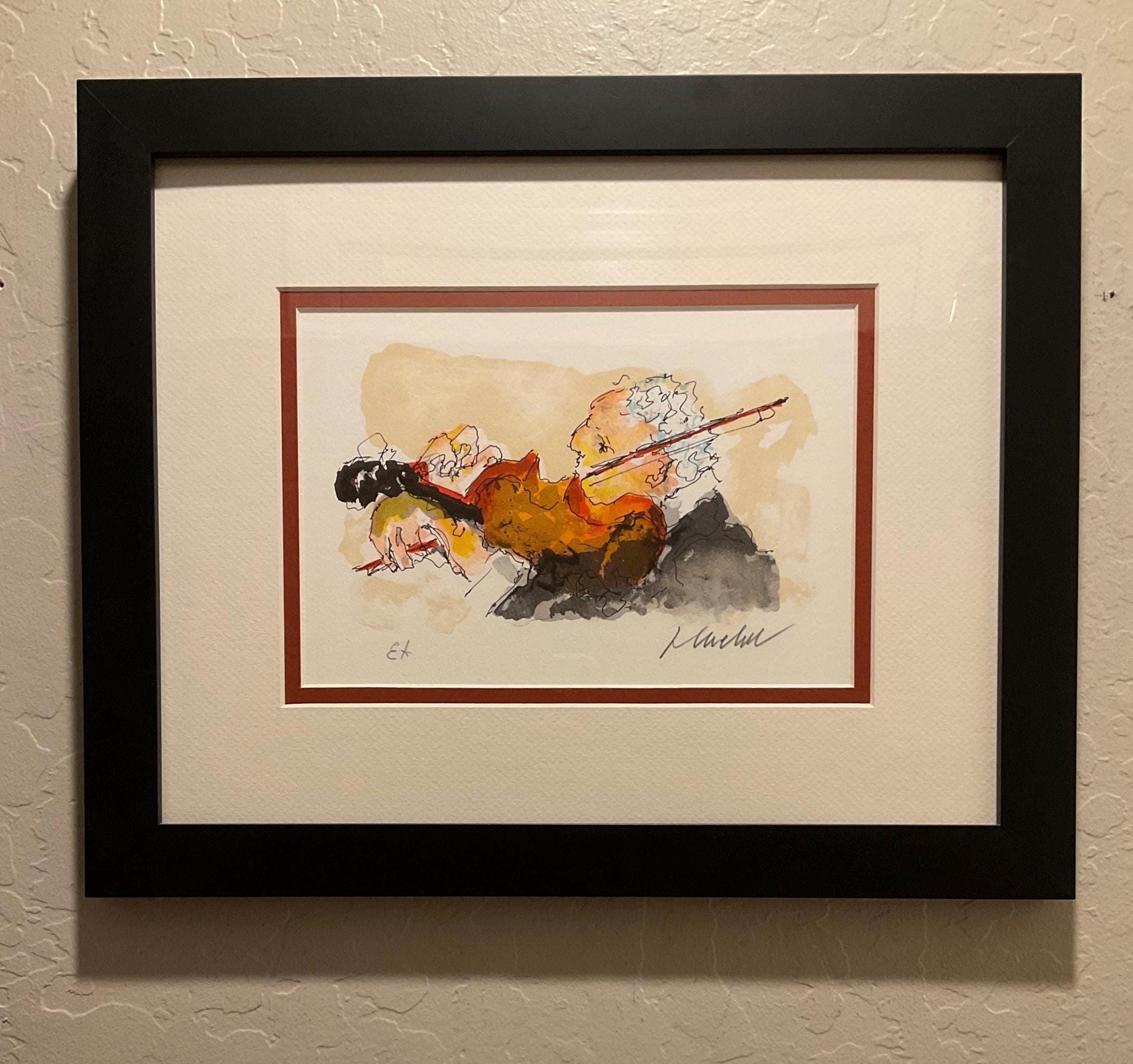 ユルバン・ユッシェ パリ グランパレ リトグラフ 版画 185/250