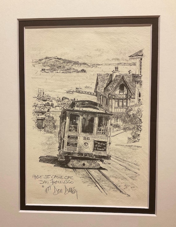 Don Davey 「California St San Francisco」 Don Davey San Francisco 