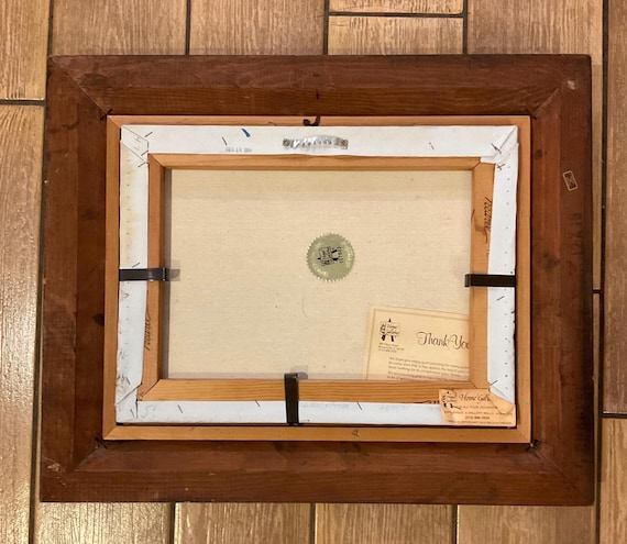 油絵 j.medina作品 アーティスト J. メディナによるヴィンテージオリジナル油絵「雪山の