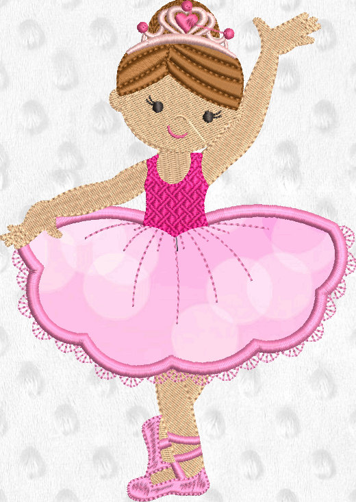 Ballerinas machine jessecmault designs girl ballet jessecmault  etsy
