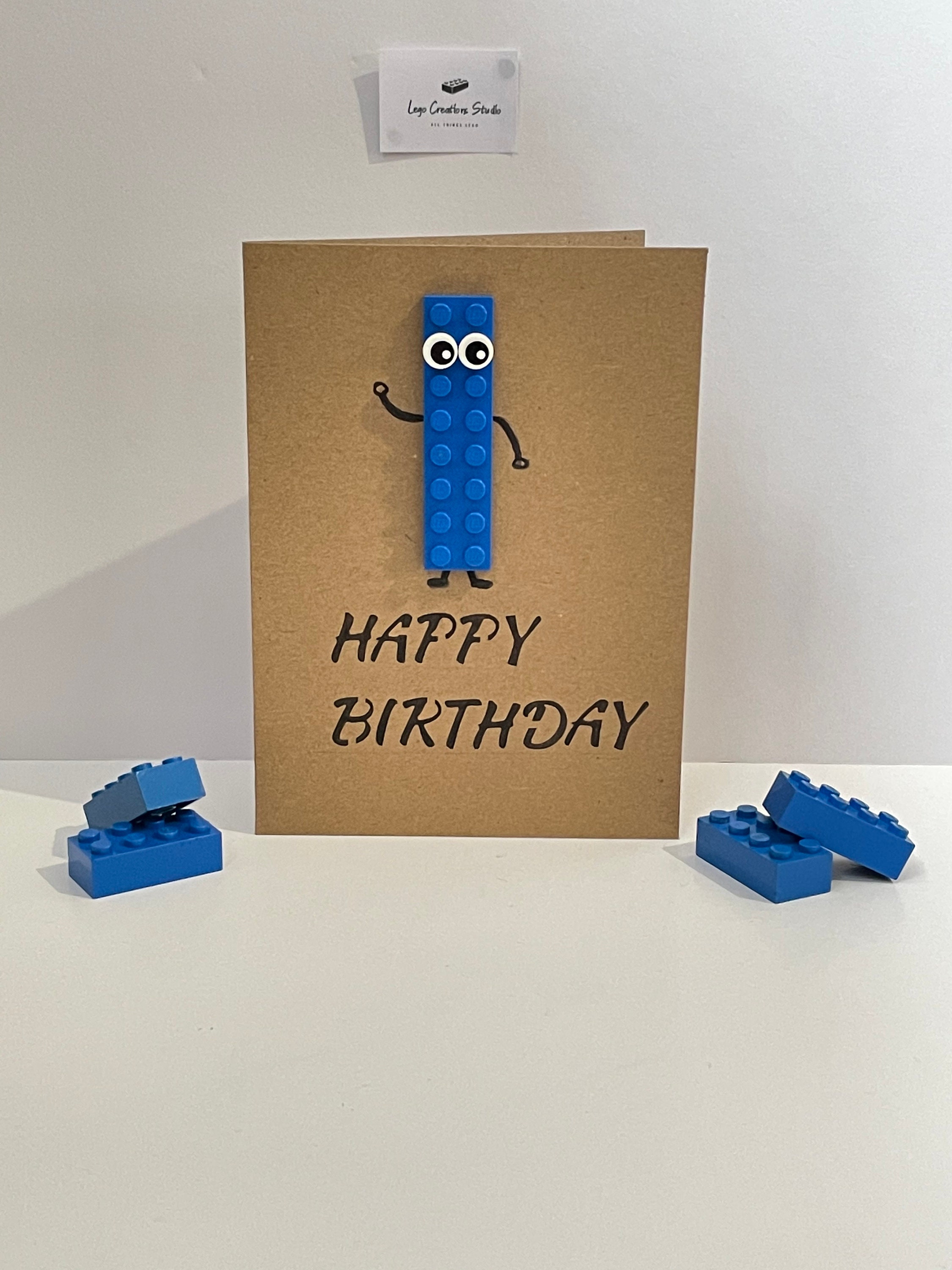 Handmade 3D Lego Gift Cards - Etsy Canada