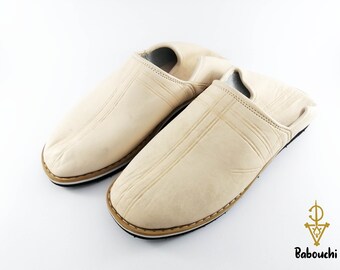Handmade Moroccan Leather Babouches | Berber Slippers
