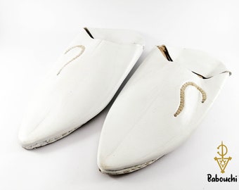Traditional Slippers | Babouche shoes | Moroccan Handmade Babouches | Comfortable slippers | Organic Leather
