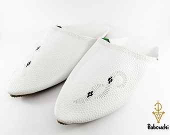 Traditional Slippers | Babouche shoes | Moroccan Handmade Babouches | Comfortable slippers | Organic Leather