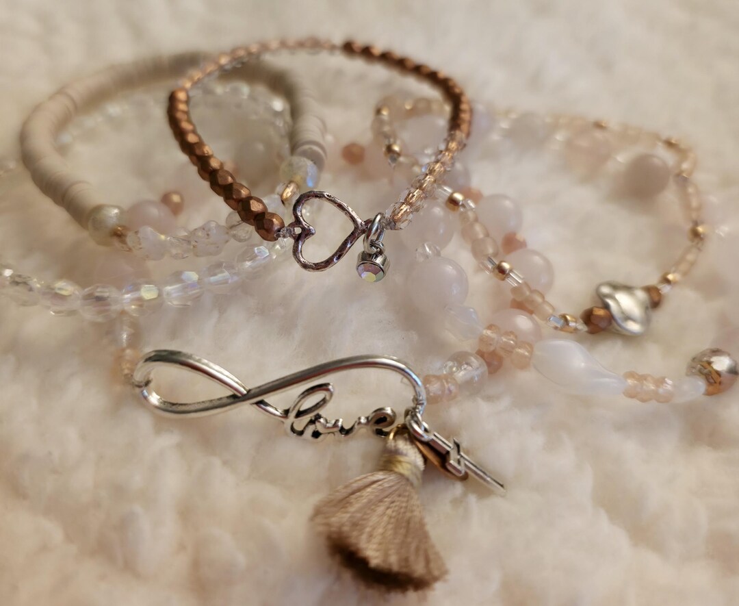 Pink Ruby Petite Bar Bracelet