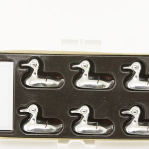 Vintage menu/karty miejsc/karty Ducky