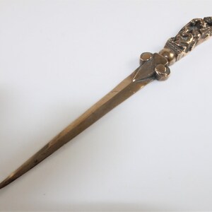 Antique letter opener/antieke Brieföffner/ancien ouvre lettner