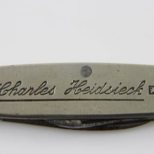 Klein vintage zakmes Charles Heidsieck
