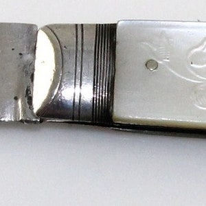 Rare decorated fruit knife