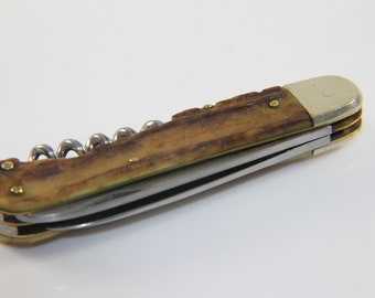 Vintage A. Wingen Staghorn pocketknife