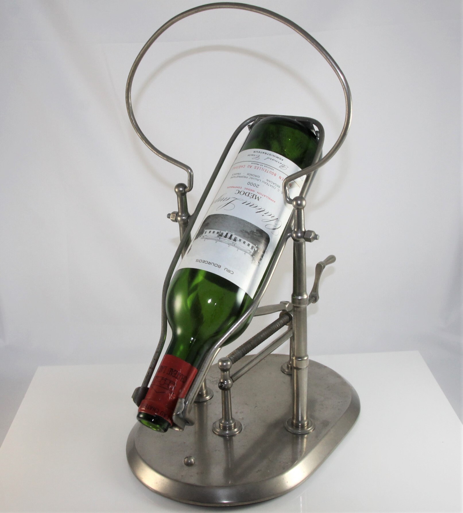 Antike Dekantierwiege/Weinkantiermaschine