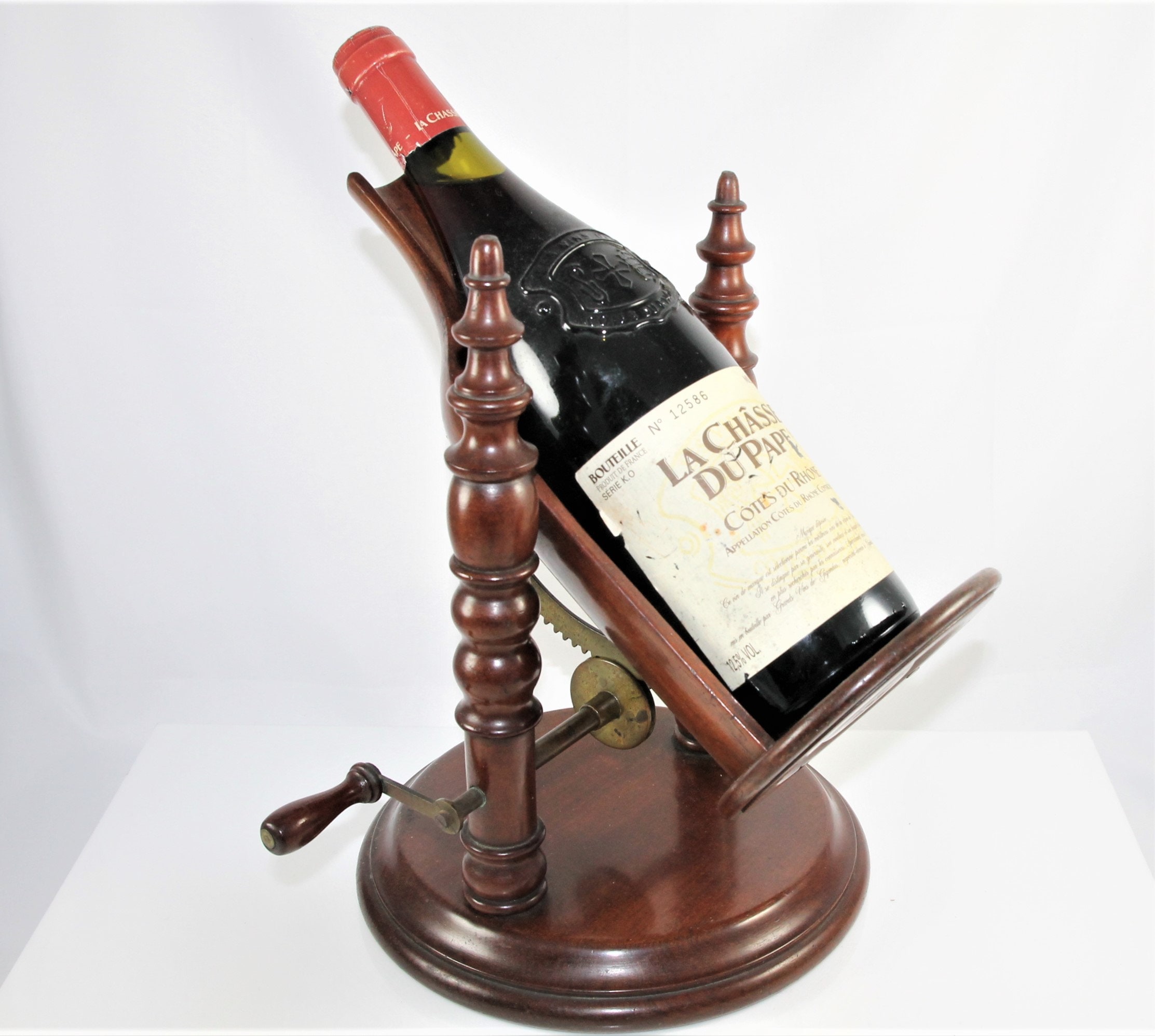 Antique Scarce Mahogany Wine Decanting Cradle Etsy UK
