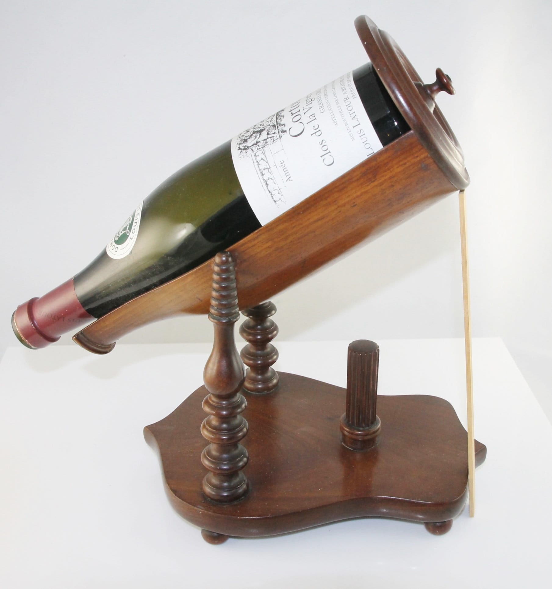 Antique Unique Wineserver/wooden Decanting Cradle Etsy