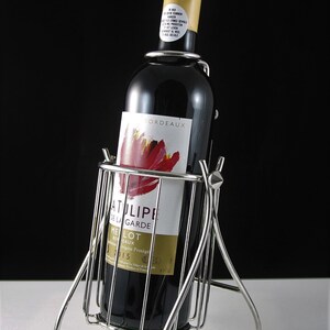 Art deco Silverplated wine bottlepourer