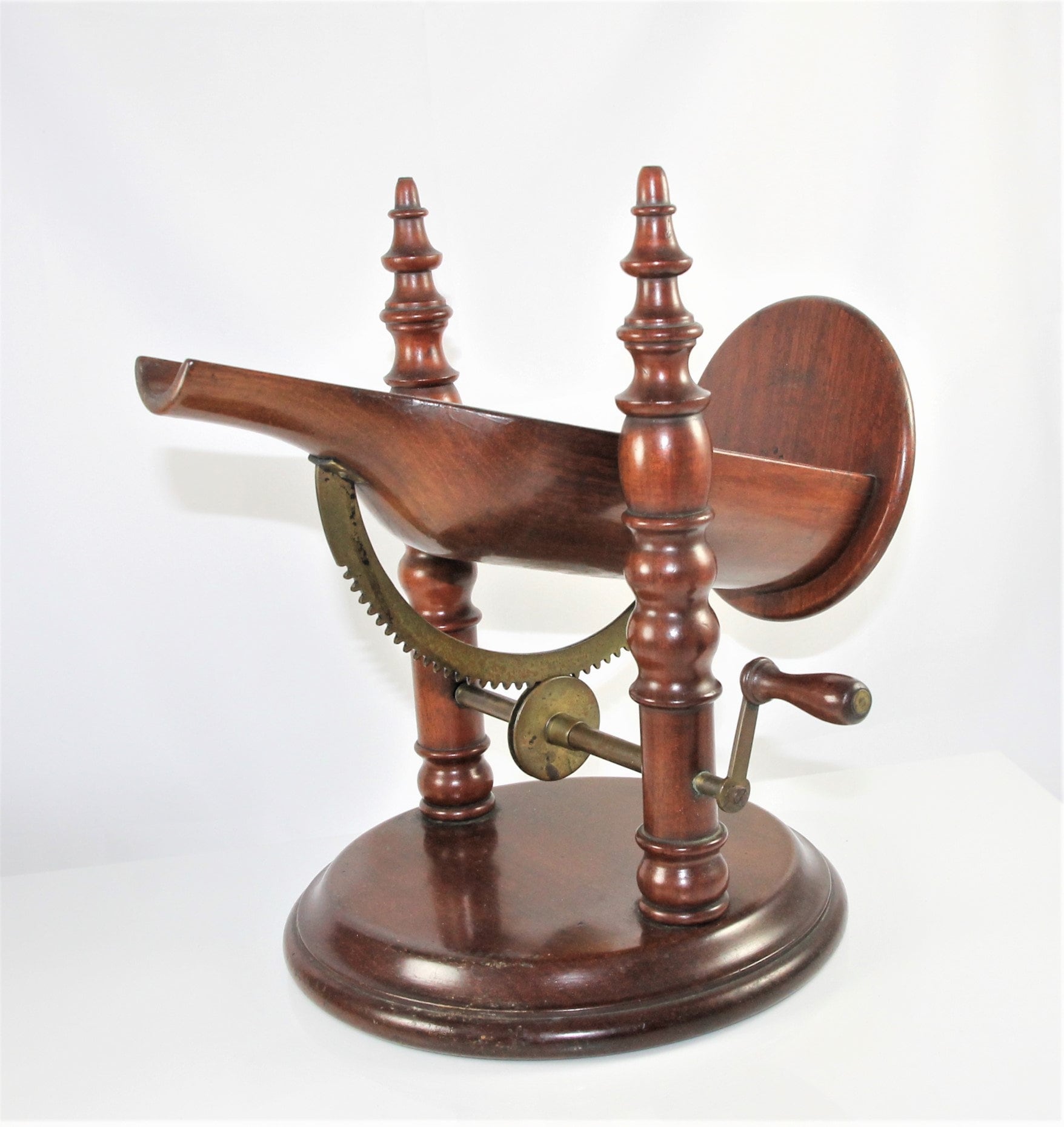 Antique Scarce Mahogany Wine Decanting Cradle Etsy UK