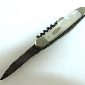 Antike Perlmutt Taschenmesser