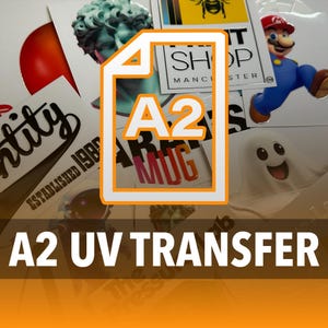 Custom UV DTF Gang Sheets – High-Quality UV Transfers Ready for Peel | Next Day Delivery | Wholesale Prices - A2