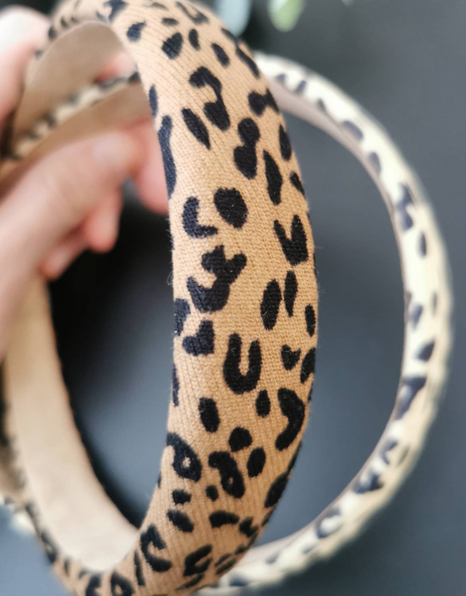 Leopard print headbands Toddler Adult Padded | Etsy