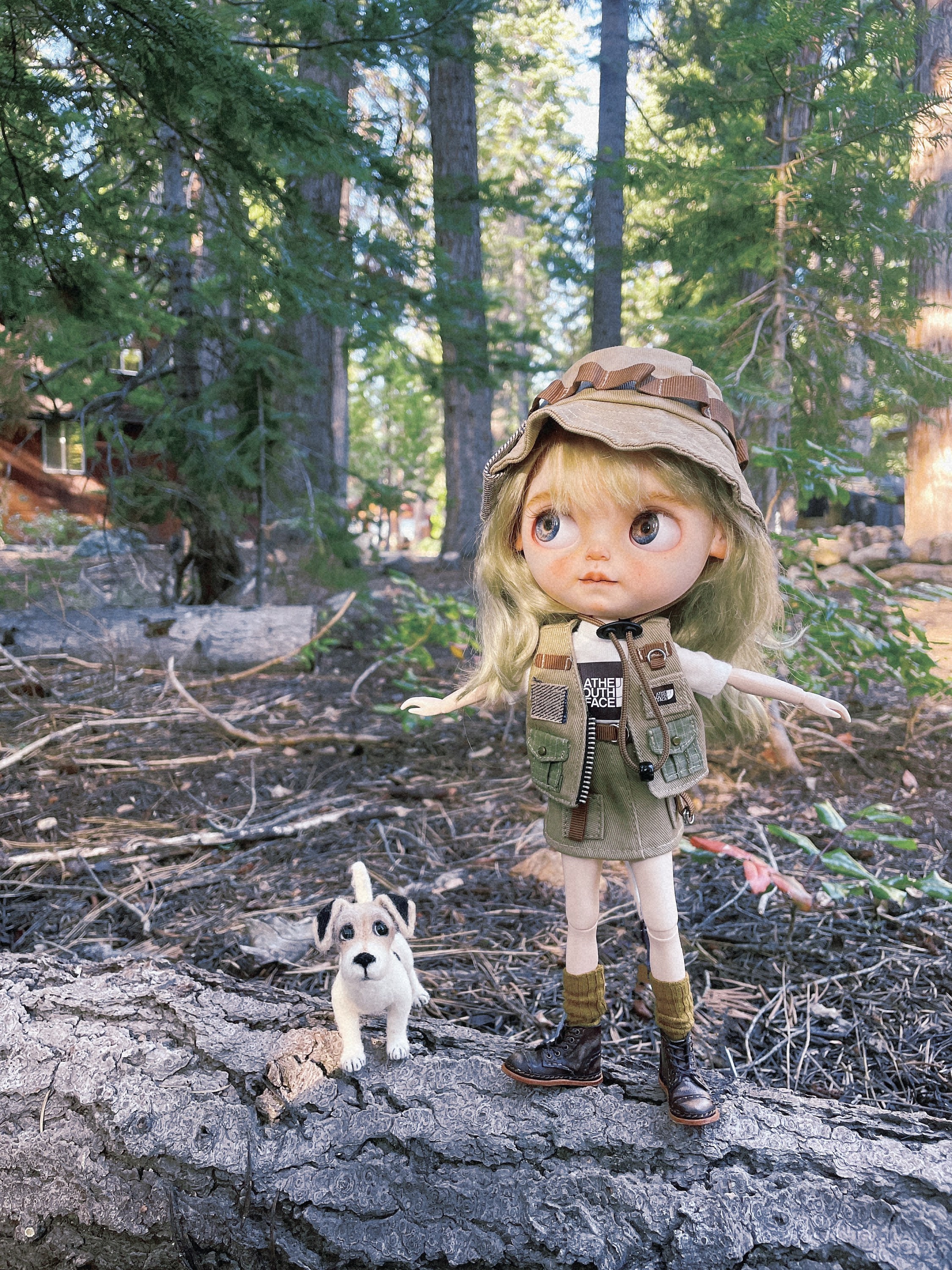 Blythe Handmade Outfits go Hiking . Total 6 Pieces From Creator HBX -   UK